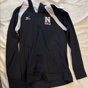 Mizuno Black and White Athletic Jacket
